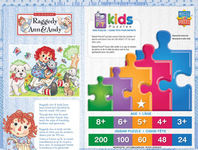 Raggedy Ann & Andy Best Friends 60 Piece Jigsaw Puzzle