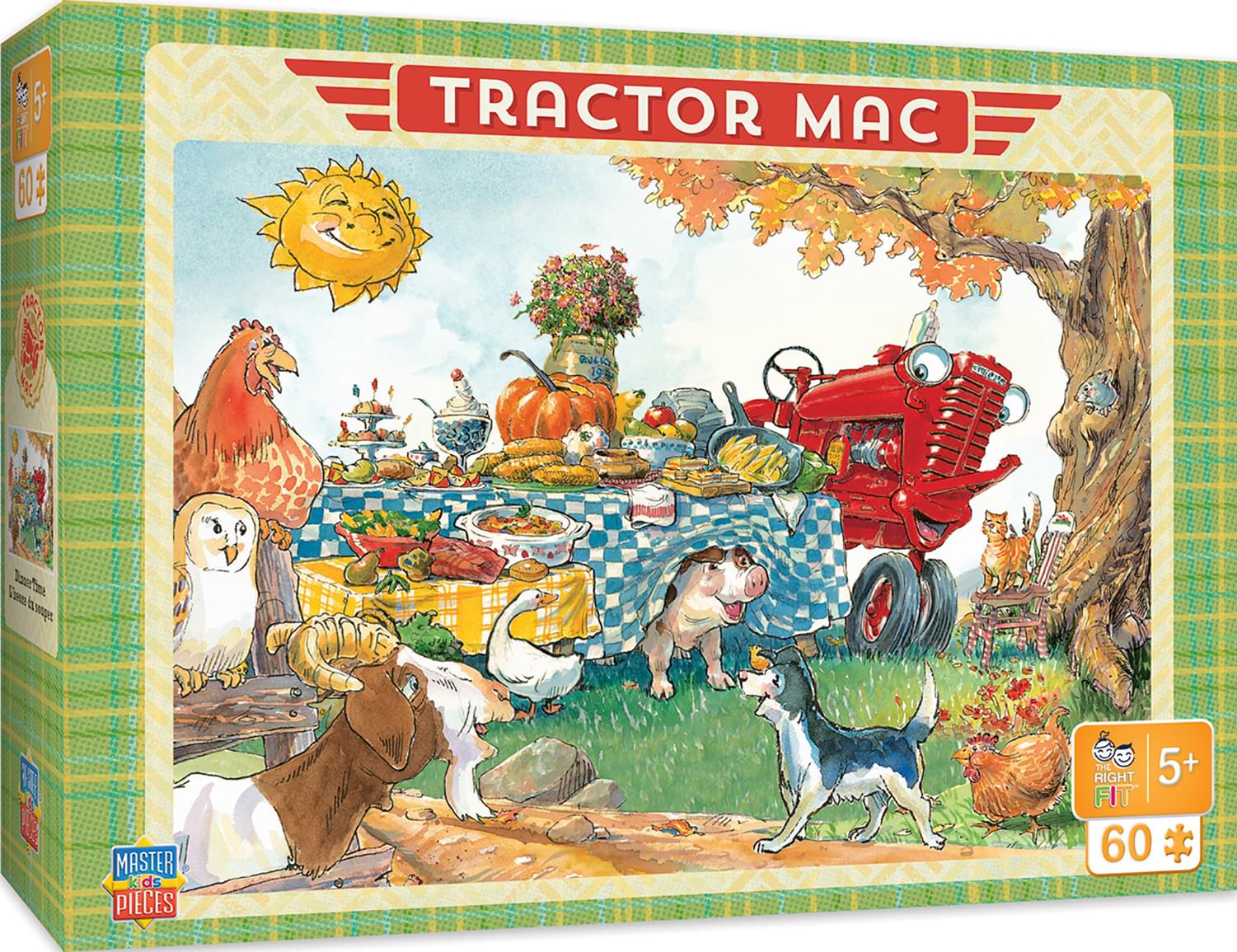 Tractor Mac Dinner Time 60 Piece Jigsaw Puzzle