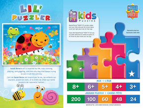 Lil Puzzlers Bug Buddies 24 Piece Jigsaw Puzzle