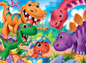 Dinos 48 Piece Googly Eyes Jigsaw Puzzle