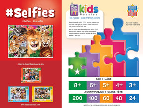 Selfies Safari Sillies 200 Piece Jigsaw Puzzle