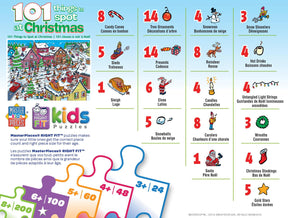 Things to Spot at Christmas 101 Piece Jigsaw Puzzle