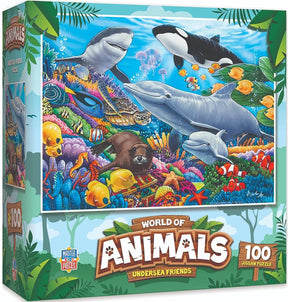 Undersea Friends 100 Piece Kids Jigsaw Puzzle
