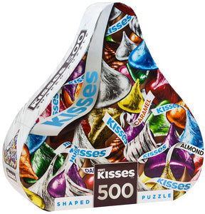 Hershey's Shaped Kiss 500 Piece Jigsaw Puzzle