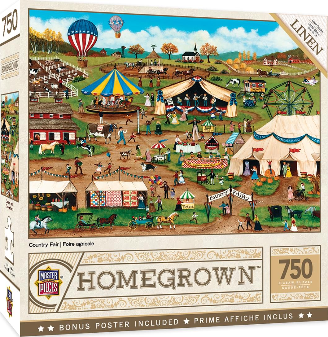 Country Fair 750 Piece Jigsaw Puzzle