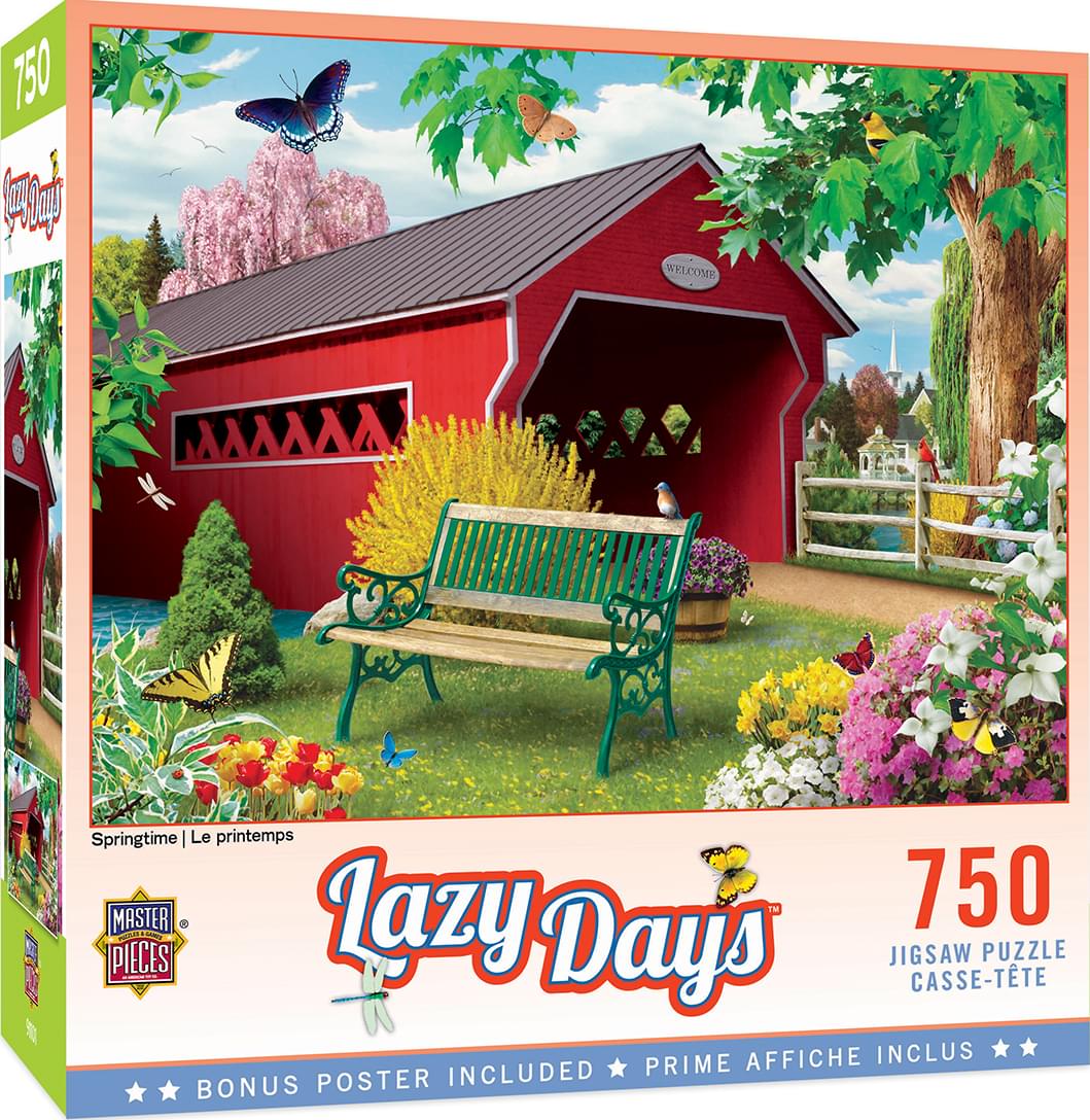 Springtime 750 Piece Jigsaw Puzzle | Free Shipping