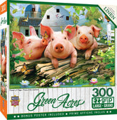 Three Lil Pigs 300 Piece Large EZ Grip Jigsaw Puzzle
