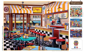 Pops Soda Fountain 750 Piece Jigsaw Puzzle