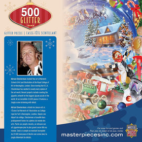 Snow Globe Dreams 500 Piece Glitter Jigsaw Puzzle