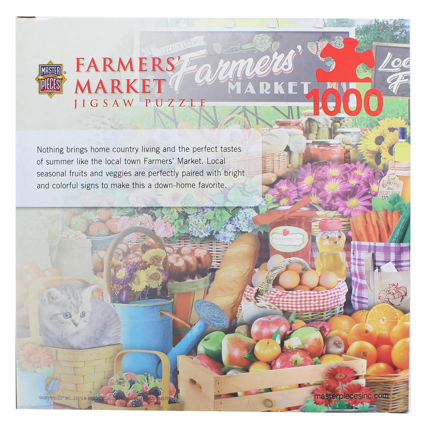 MasterPieces 1000 Piece Jigsaw Puzzle | Farmers Market