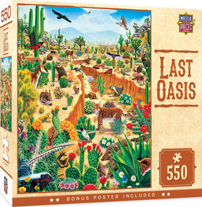 Last Oasis 550 Piece Jigsaw Puzzle