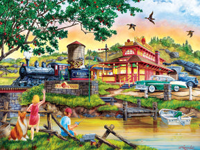 Apple Express 550 Piece Jigsaw Puzzle