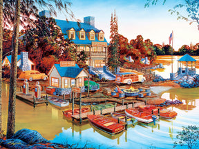 Peaceful Easy Evening 550 Piece Jigsaw Puzzle