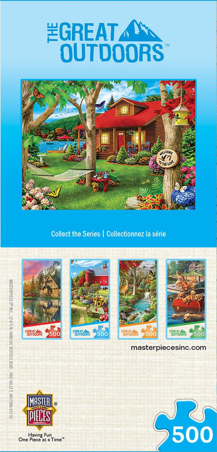 Welcome to the Lake 500 Piece Jigsaw Puzzle
