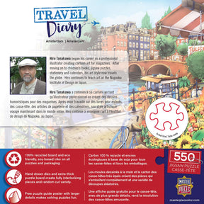 Amsterdam 550 Piece Jigsaw Puzzle