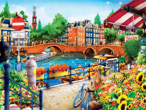 Amsterdam 550 Piece Jigsaw Puzzle
