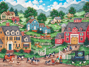 The Curious Calf 550 Piece Jigsaw Puzzle