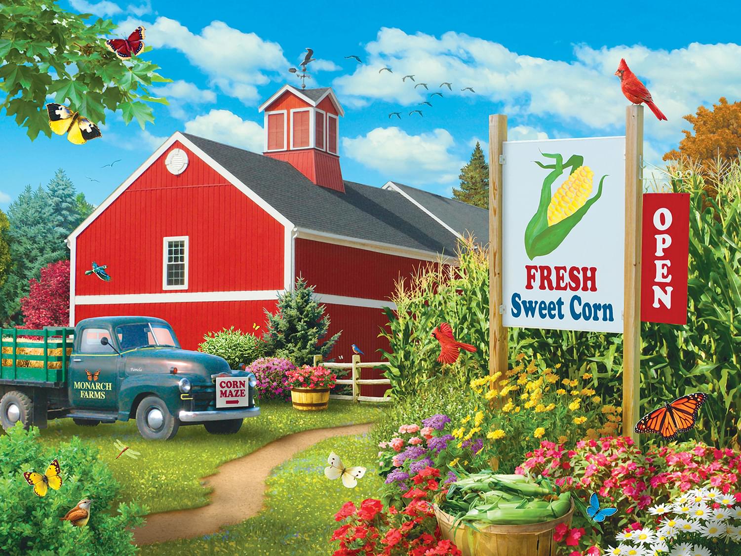 Country Heaven 750 Piece Jigsaw Puzzle