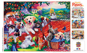 A Lazy Afternoon 300 Piece Large EZ Grip Jigsaw Puzzle