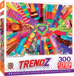 Cool Treats 300 Piece Large EZ Grip Jigsaw Puzzle