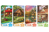The Great Outdoors 500 Piece Jigsaw Puzzle 4-Pack