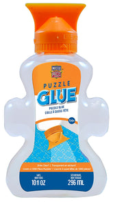 MasterPieces 10oz Shaped Jigsaw Puzzle Glue w/ Spreader Cap