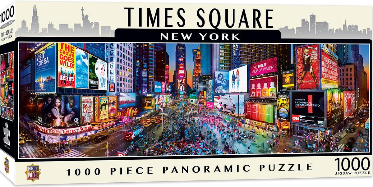 James Rizzi ジグソーパズル 1000ピース タイムズスクエア James Rizzi 