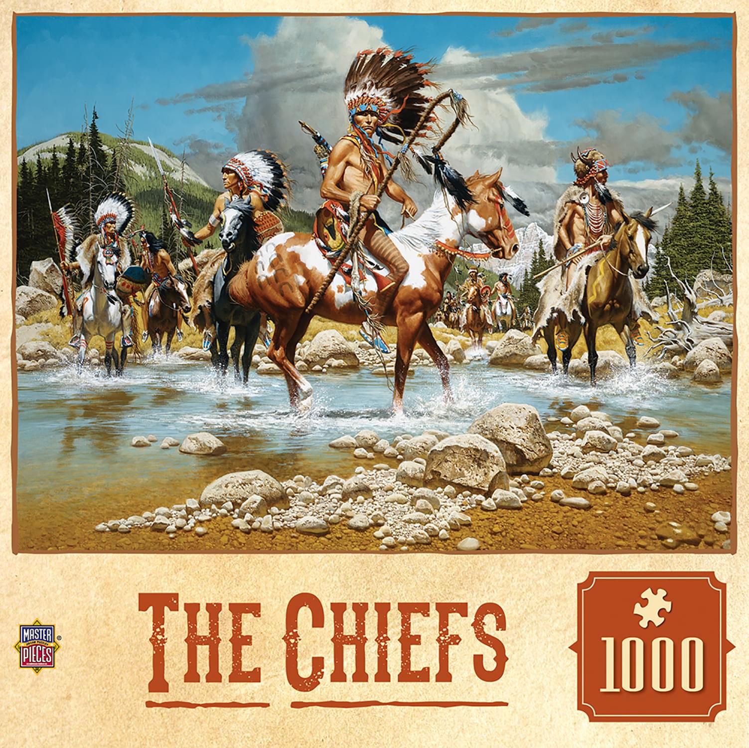 The Chiefs 1000 Piece Jigsaw Puzzle