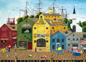 Hometown Gallery Crows Nest Harbor 1000 Piece Jigsaw Puzzle