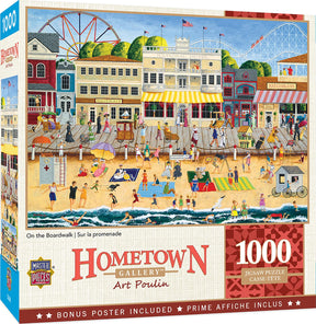 Hometown Gallery On the Boardwalk 1000 Piece Jigsaw Puzzle