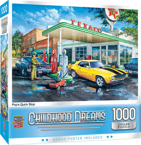 Childhood Dreams Pops Quick Stop 1000 Piece Jigsaw Puzzle