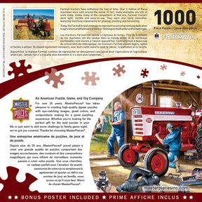 Farmall Tractors Red Power 1000 Piece Jigsaw Puzzle