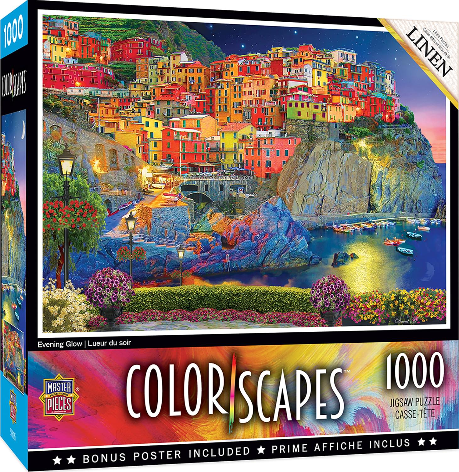 Colorscapes Evening Glow 1000 Piece Linen Jigsaw Puzzle