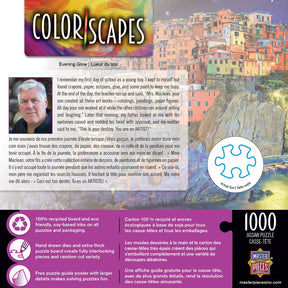 Colorscapes Evening Glow 1000 Piece Linen Jigsaw Puzzle
