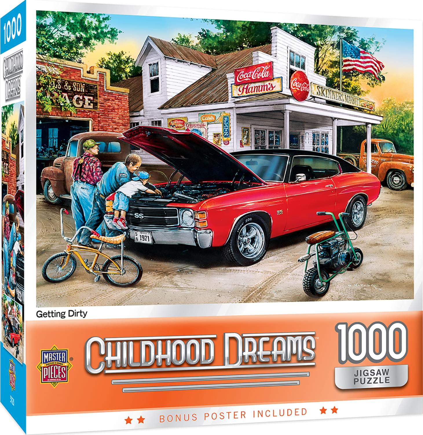 Childhood Dreams Getting Dirty 1000 Piece Jigsaw Puzzle