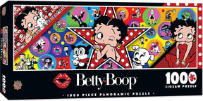 Betty Boop 1000 Piece Panoramic Jigsaw Puzzle