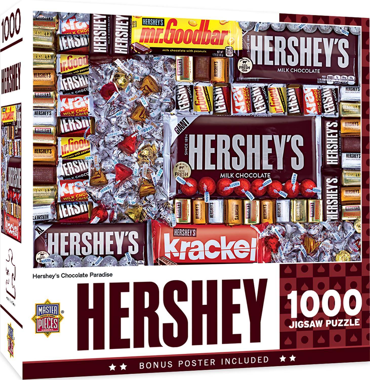 Hershey's Chocolate Paradise 1000 Piece Jigsaw Puzzle
