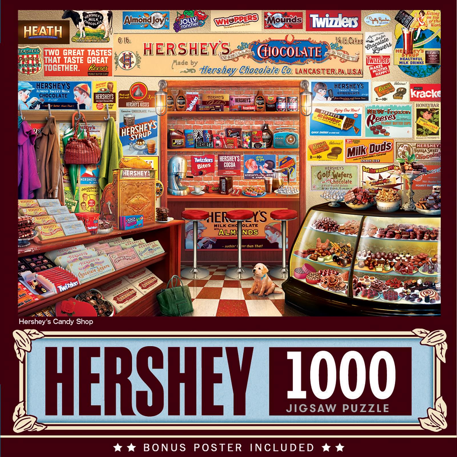 Hershey's Candy Shop 1000 Piece Jigsaw Puzzle