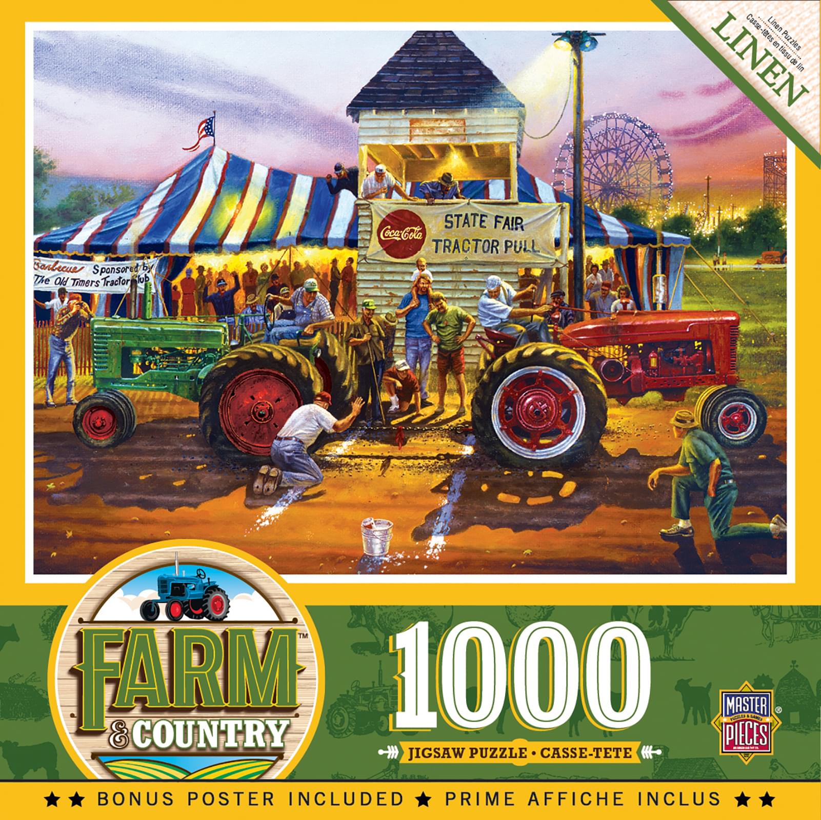For Top Honors 1000 Piece Linen Jigsaw Puzzle