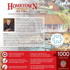 Hometown Gallery Last Swim of Summer 1000 Piece Jigsaw Puzzle