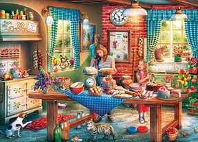 Childhood Dreams Baking Bread 1000 Piece Jigsaw Puzzle