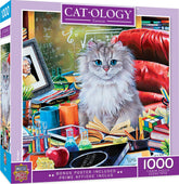 Cat-Ology Einstein 1000 Piece Jigsaw Puzzle
