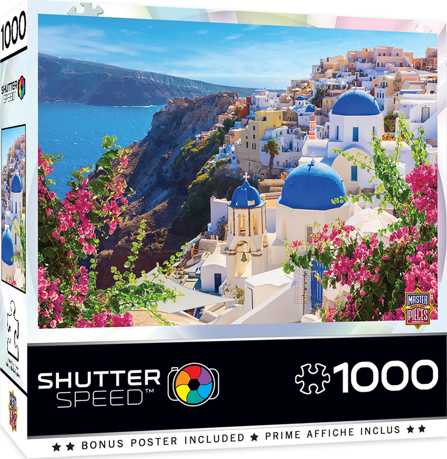ShutterSpeed Santorini Spring 1000 Piece Jigsaw Puzzle