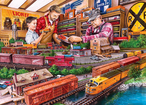 Lionel Trains Shopping Spree 1000 Piece Jigsaw Puzzle