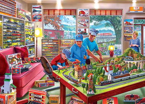Lionel Trains The Boy's Playroom 1000 Piece Jigsaw Puzzle