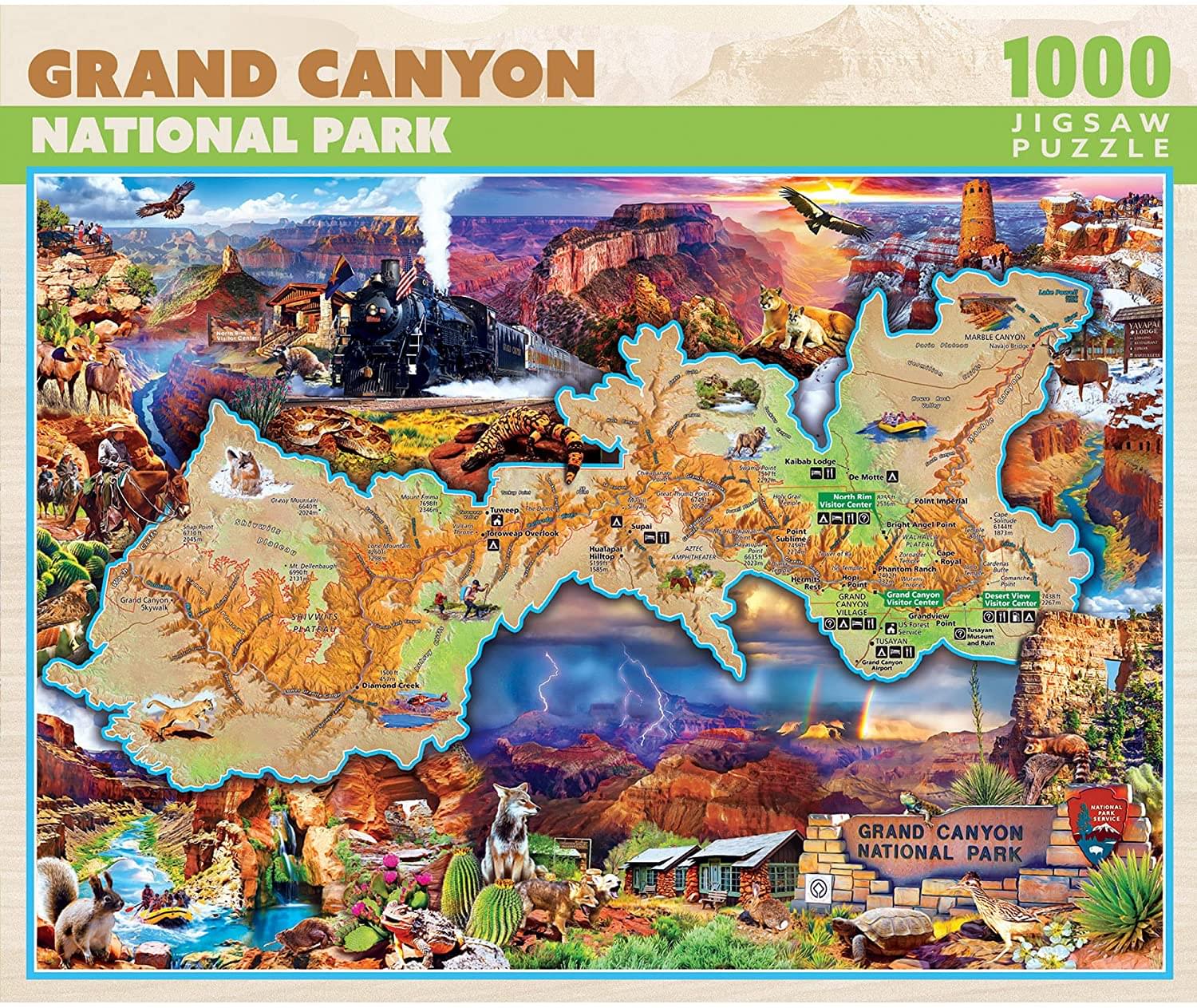Grand Canyon 1000 Piece Jigsaw Puzzle