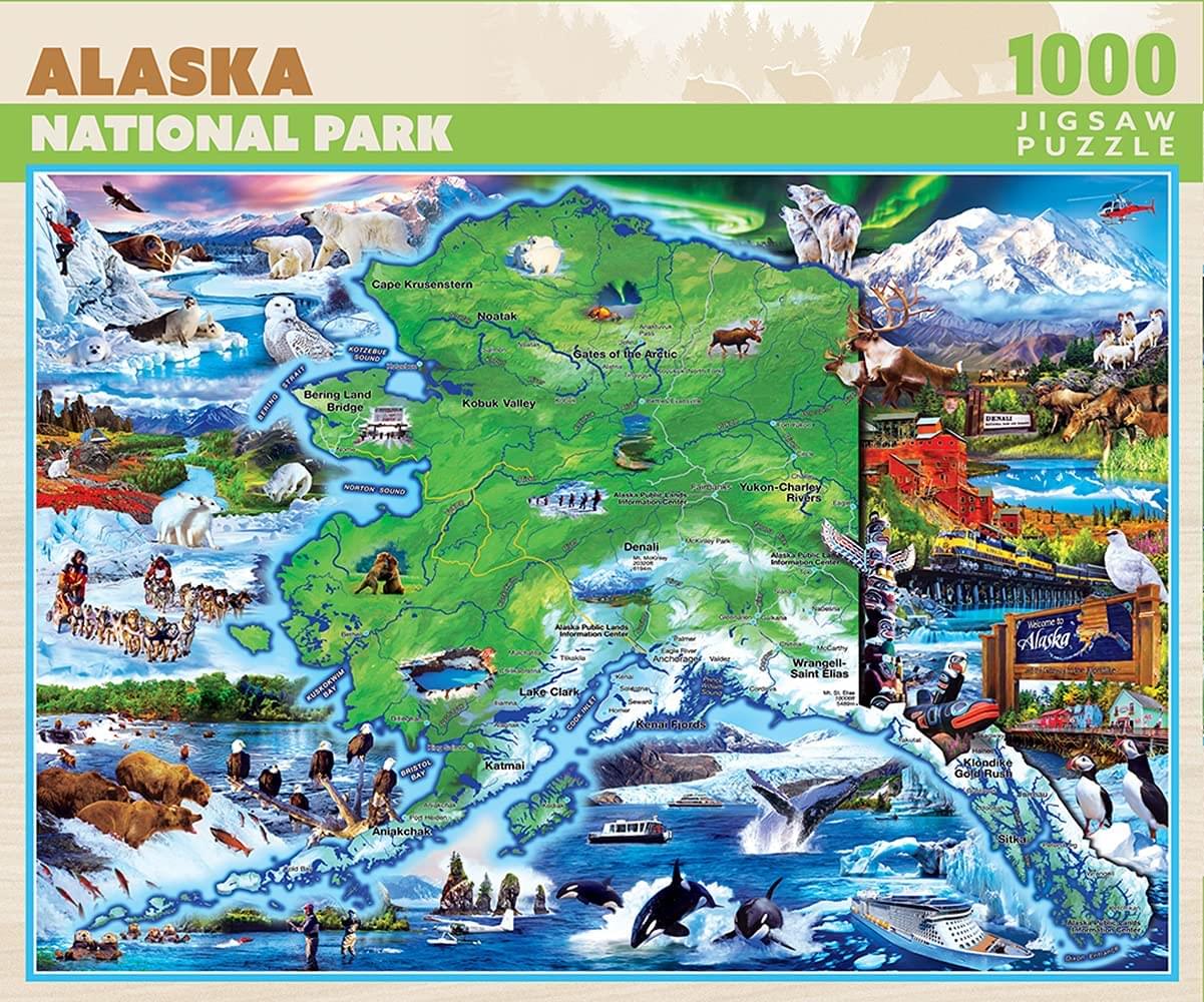 Alaska 1000 Piece Jigsaw Puzzle