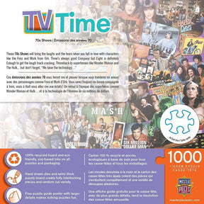 TV Time The 70s 1000 Piece Jigsaw Puzzle