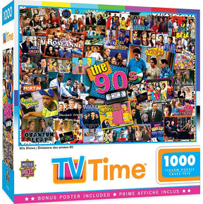 TV Time The 90s 1000 Piece Jigsaw Puzzle
