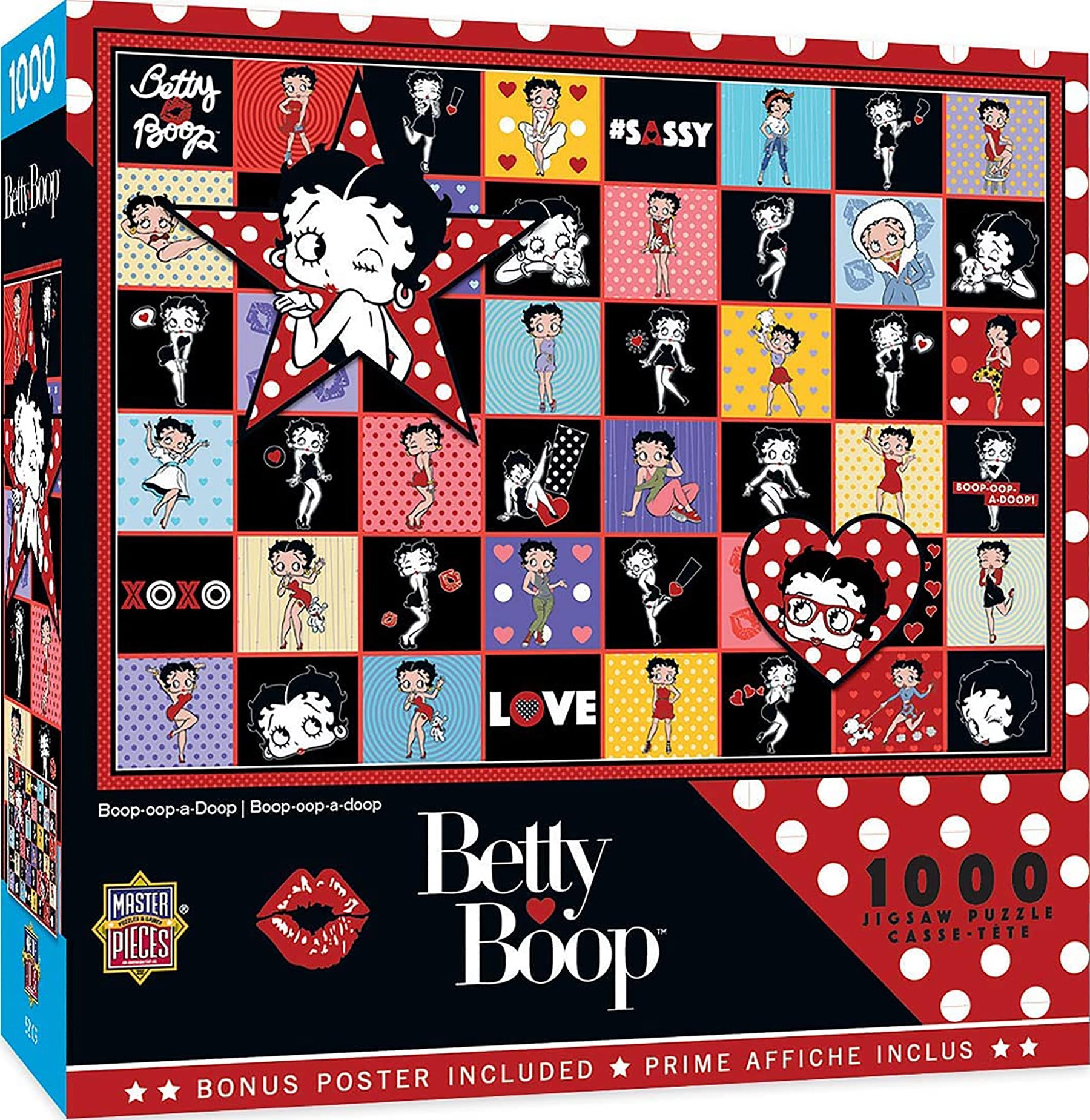 Betty Boop OOP-A-Doop 1000 Piece Jigsaw Puzzle